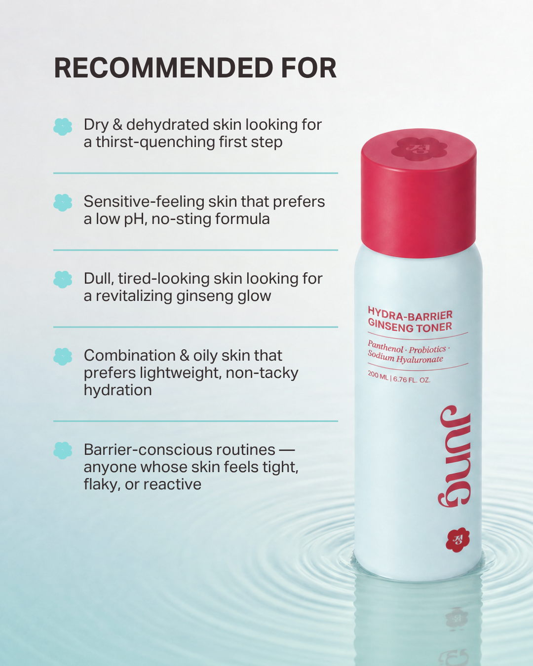 Jung Beauty Hydra-Barrier Ginseng Toner