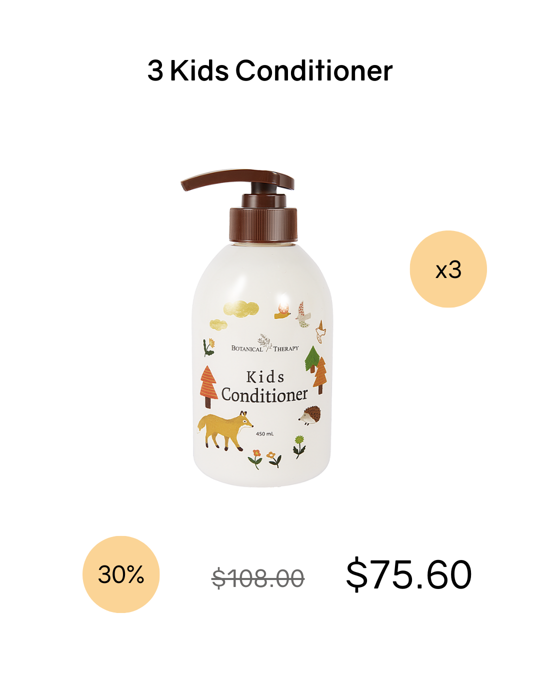 Botanical Therapy Kids Hair Care Duo