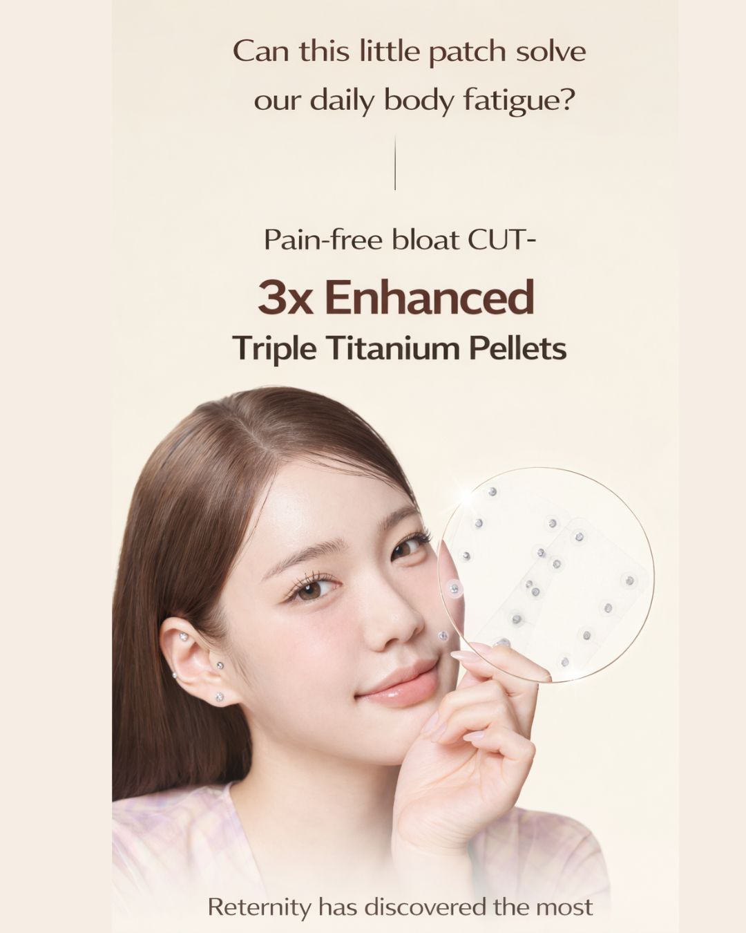 Returnity Ear V2 Acupressure Patch (Crystal/Pearl/Silver)