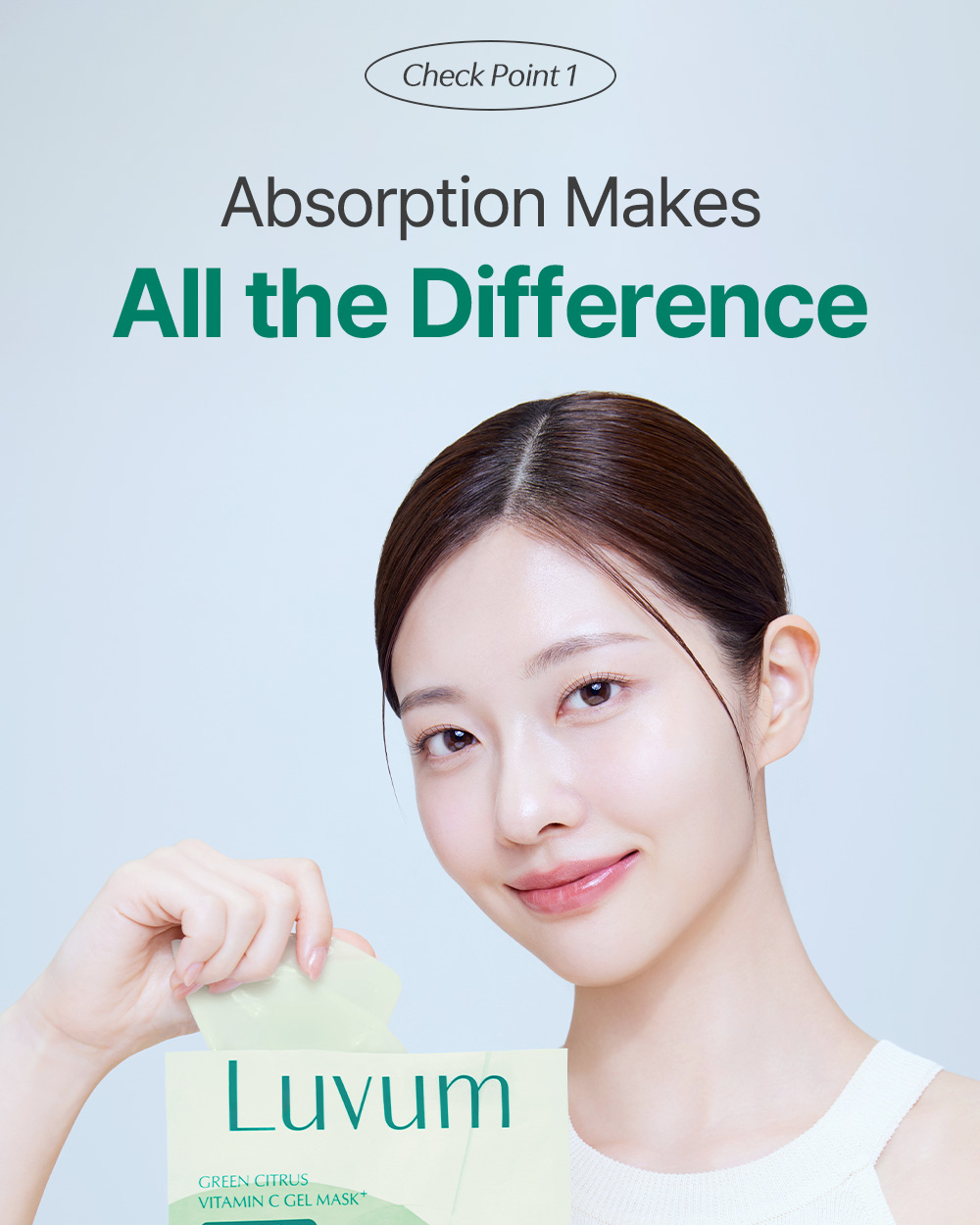 Luvum Green Citrus Vitamin C Gel Mask+