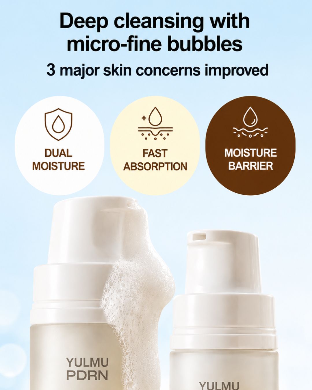 Returnity Yulmu PDRN Glowy Skin Bubble Booster