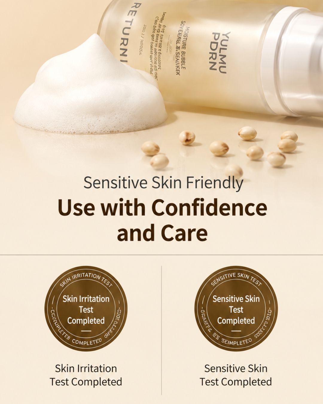 Returnity Yulmu PDRN Glowy Skin Bubble Booster