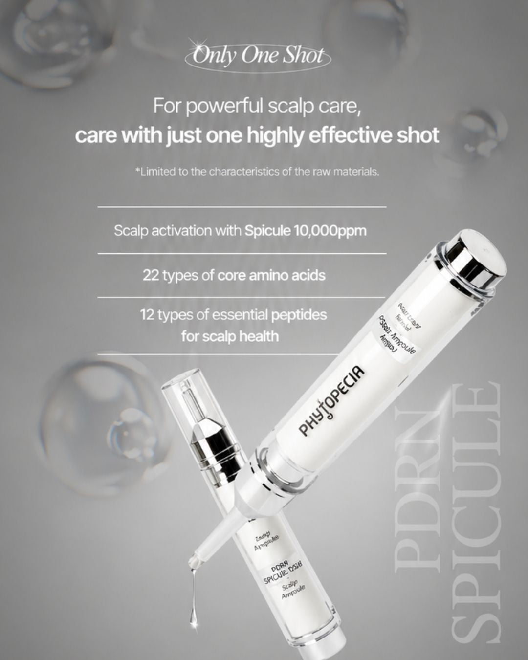Phytopecia PDRN Spicule 10000 Scalp Ampoule (15ml)