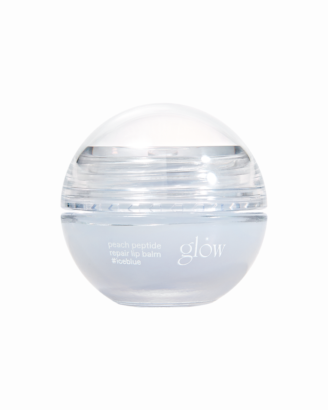 glow peach peptide repair lip balm