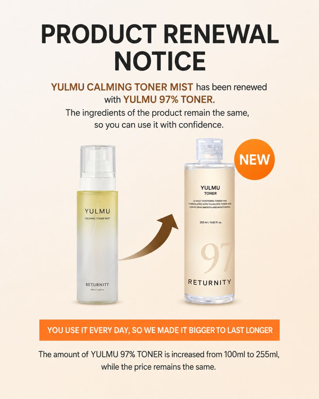 Returnity Yulmu Toner