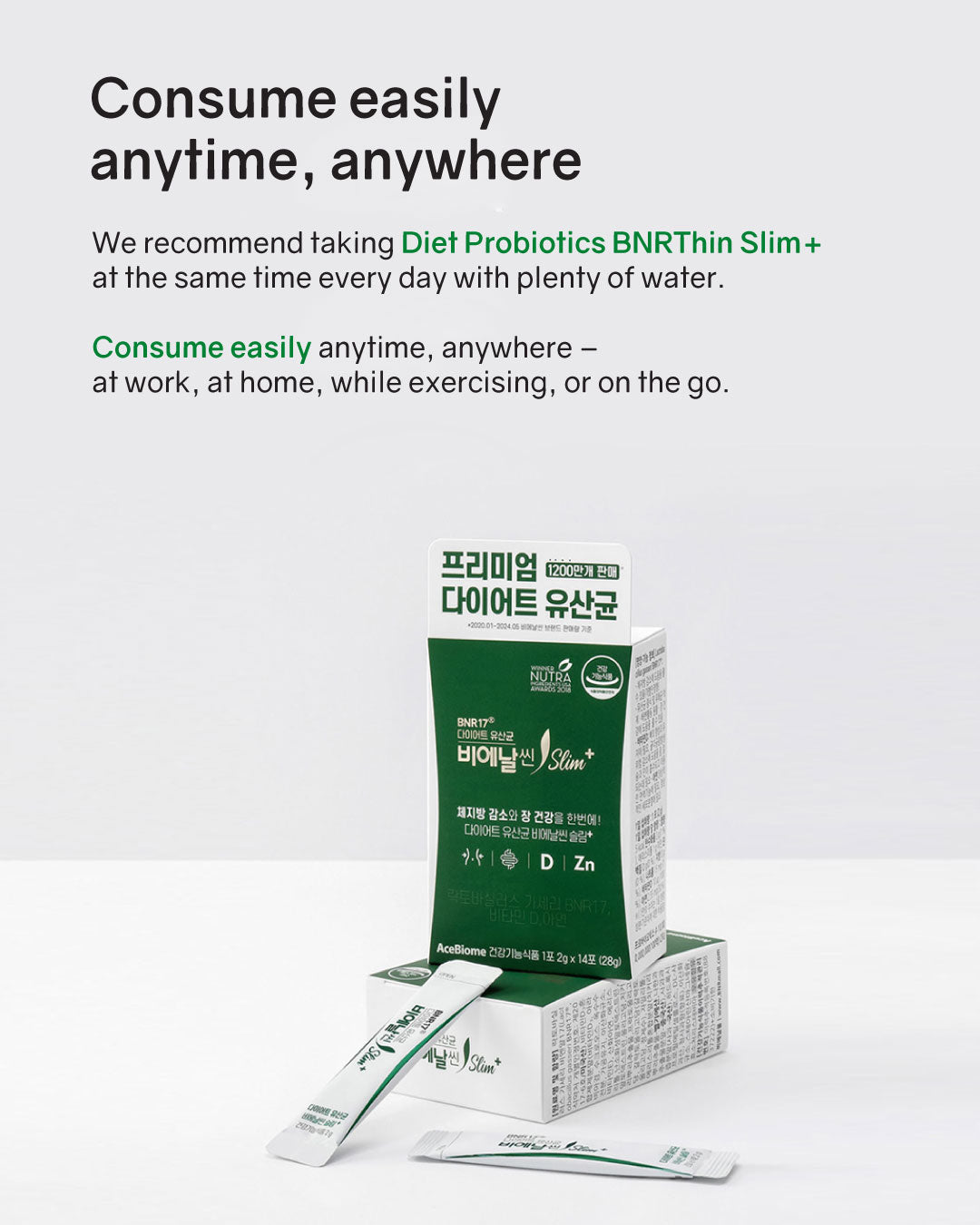 BNRThin Slim+ Probiotics (Room Temp)