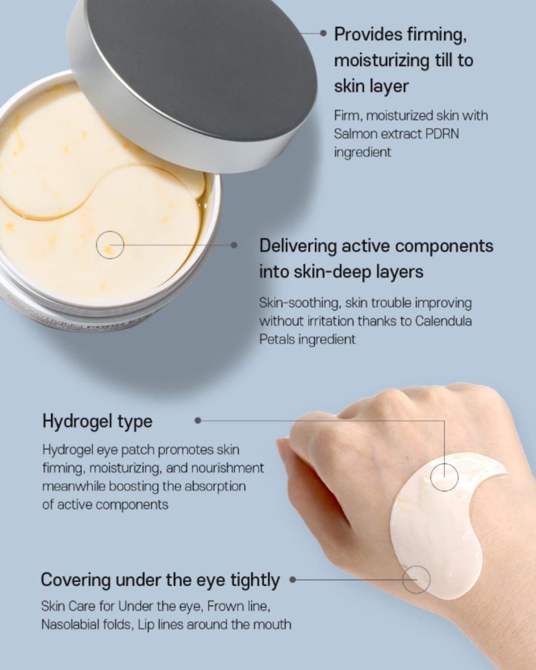 Dermaline Bio Activing PDRN Eye Patch