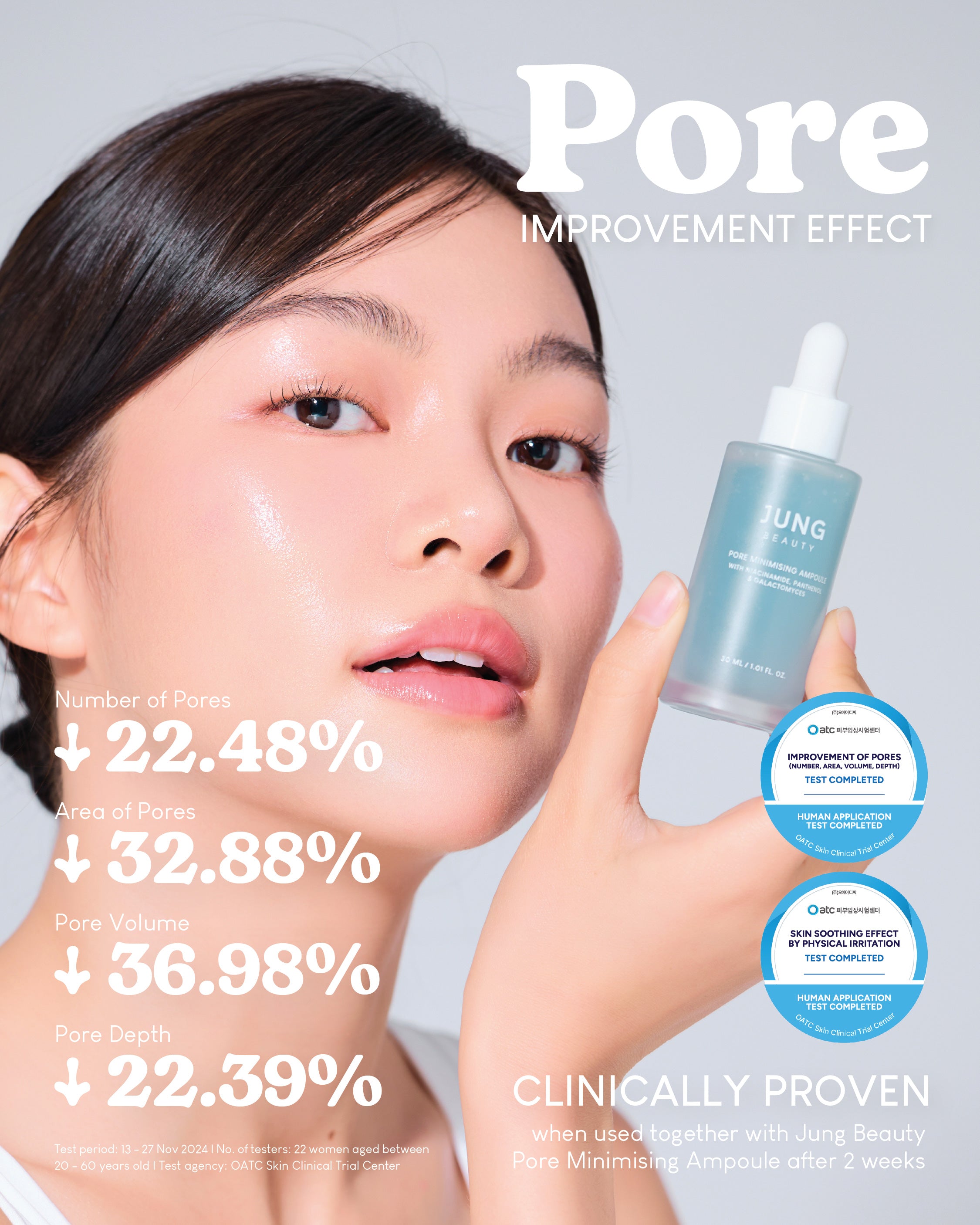 Jung Beauty CO2 Pore Deep Cleansing Mask For Face & Neck
