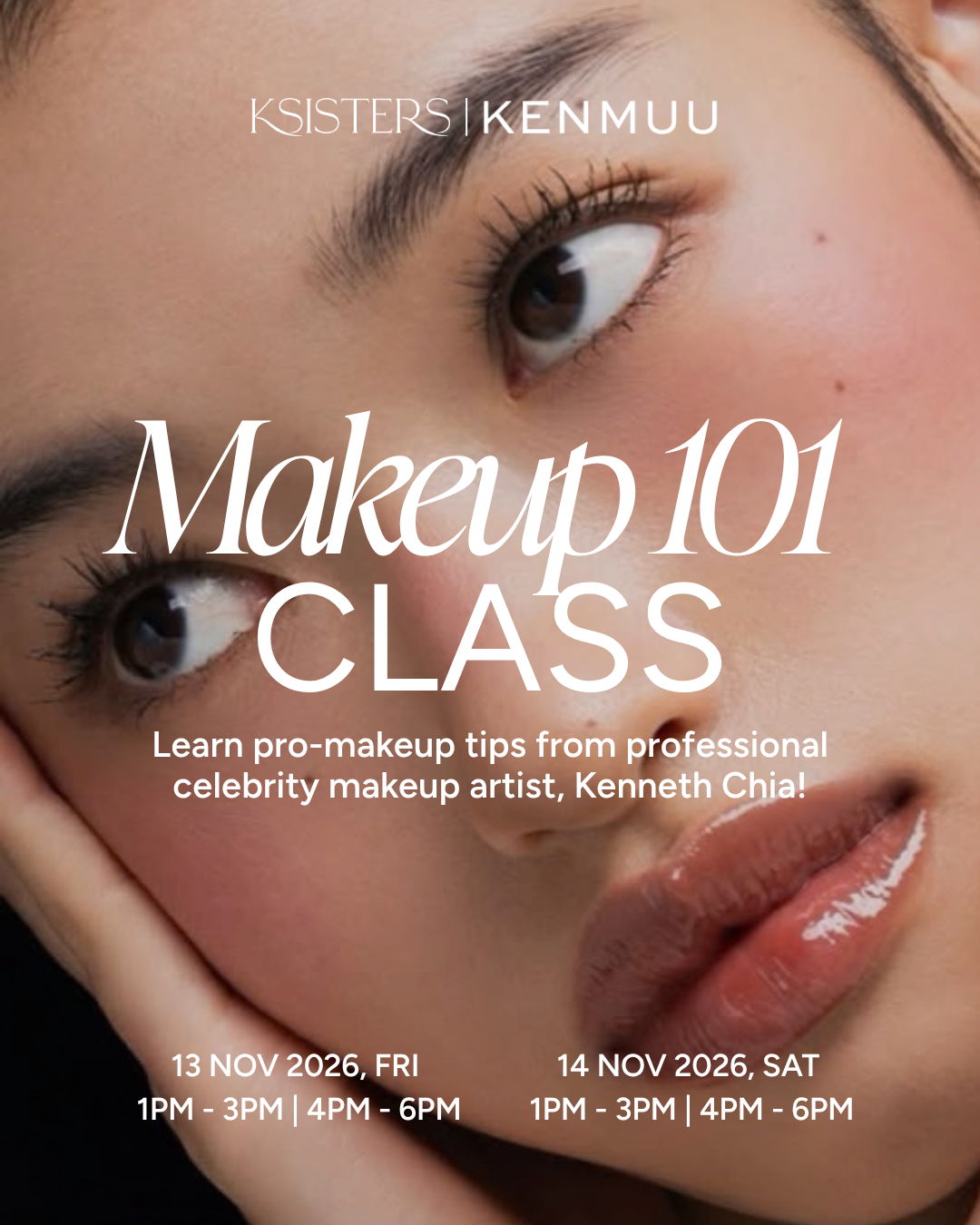 Makeup 101 Class by Kenneth Chia