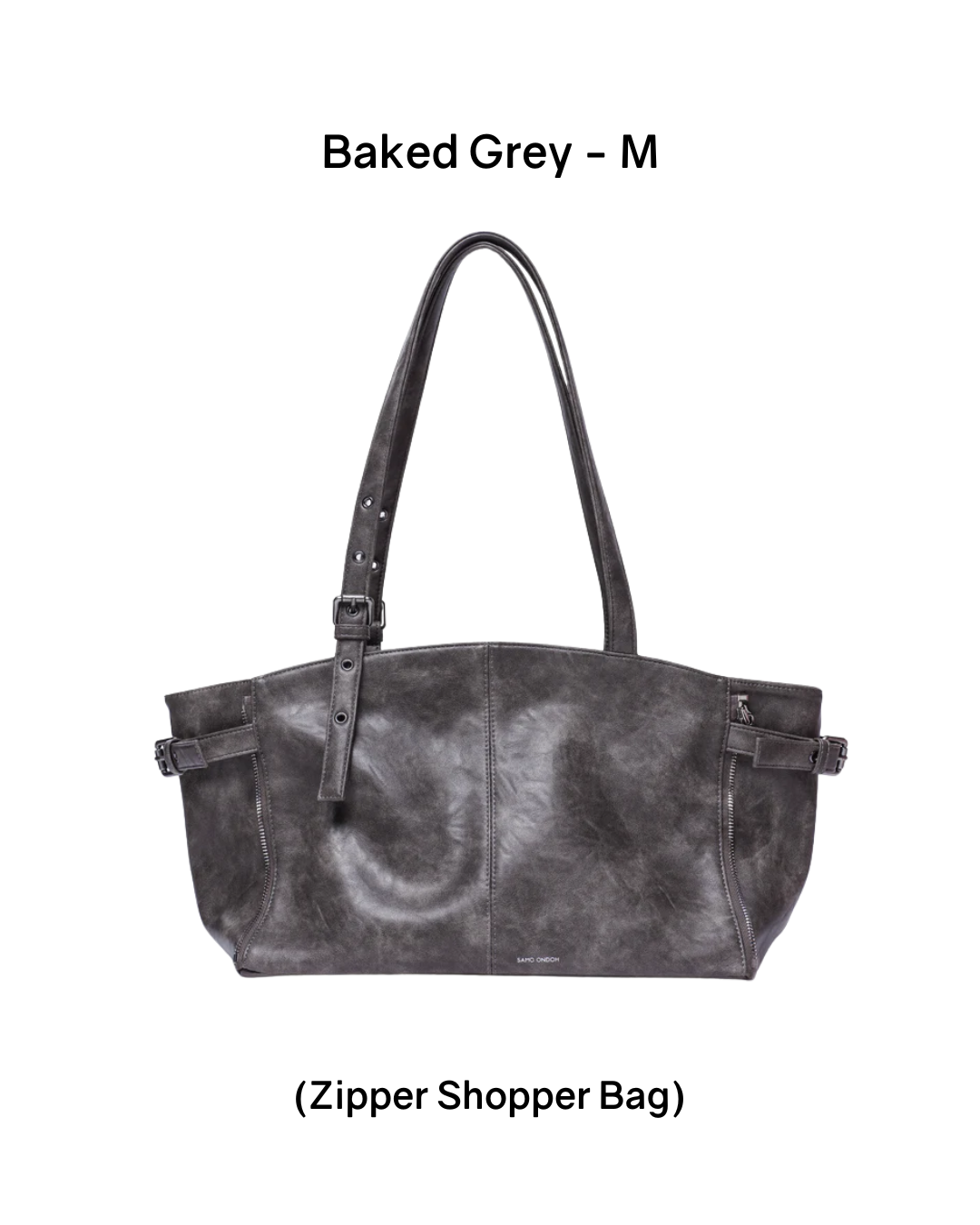 SAMO ONDOH Zipper Shopper Bag