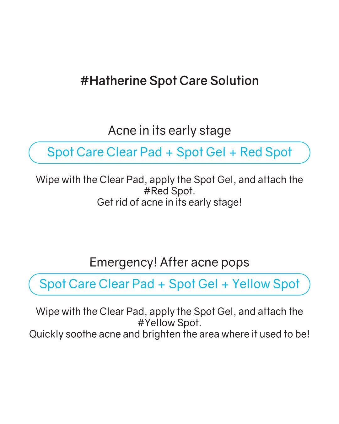 Hatherine Spot Care Clear Gel