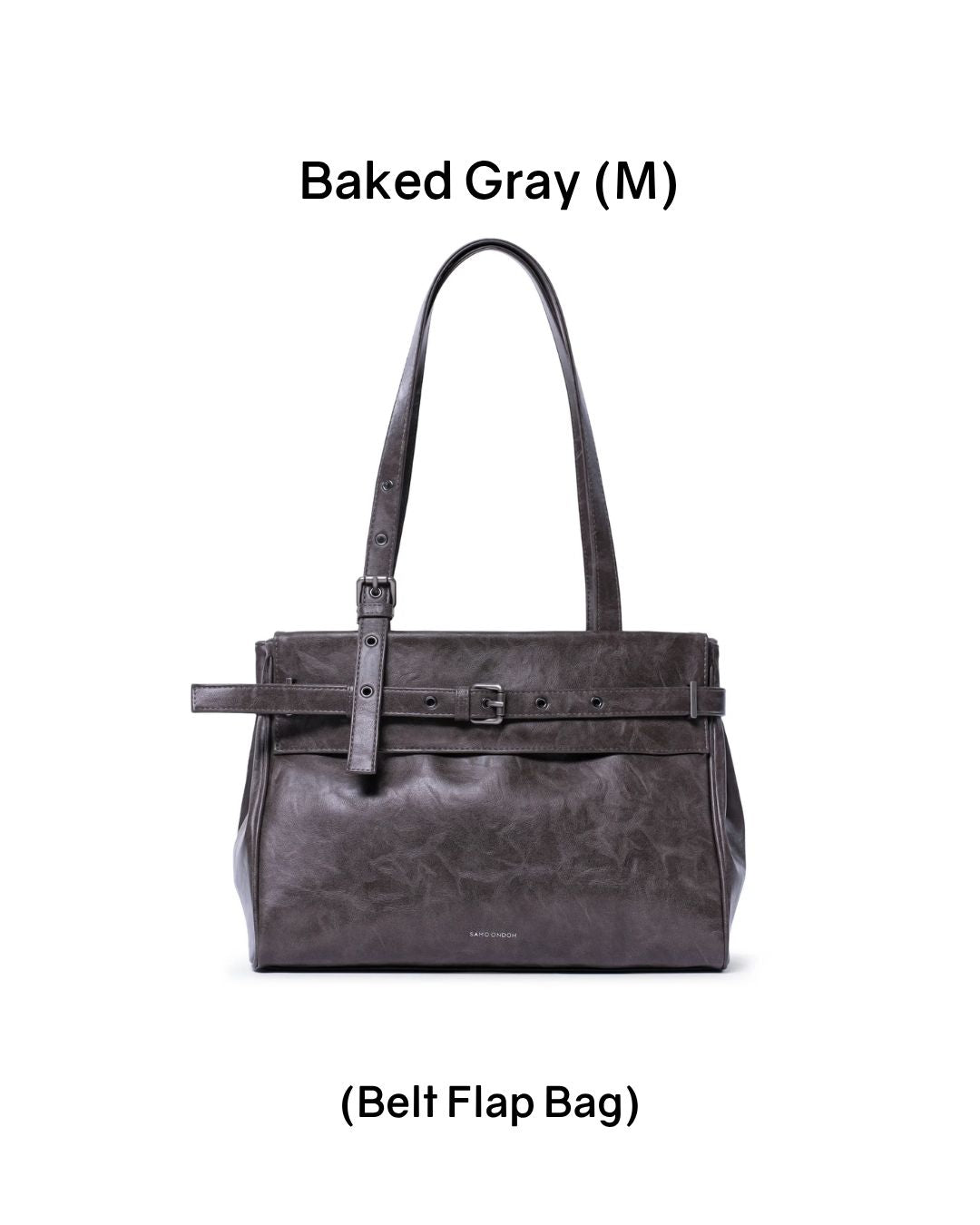 SAMO ONDOH Belt Flap Bag