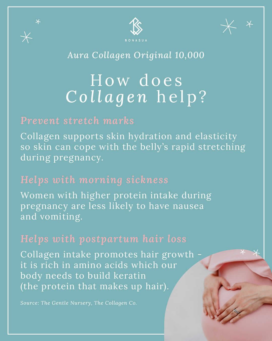 Bonasua Aura Original 10000 Collagen Drink (7 days)