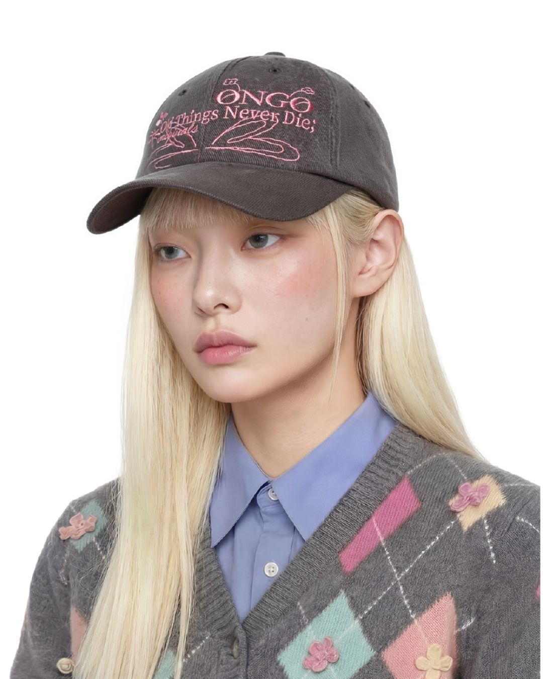 [PROMO] ONGO Denim Flower Knot Cap