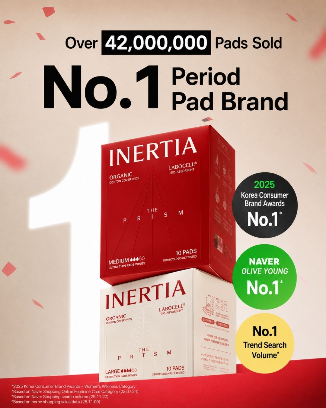 [PROMO] INERTIA The Prism Organic Cotton Pads/ Pantyliners/ Underwear
