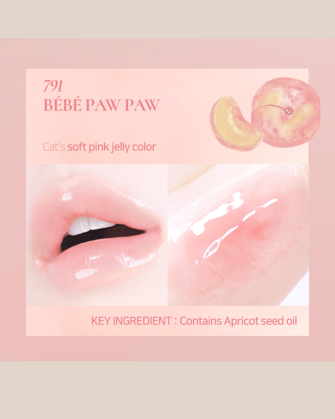 [PROMO] Dinto Chubby Mocchi Jelly Paw Paw Lip Mask
