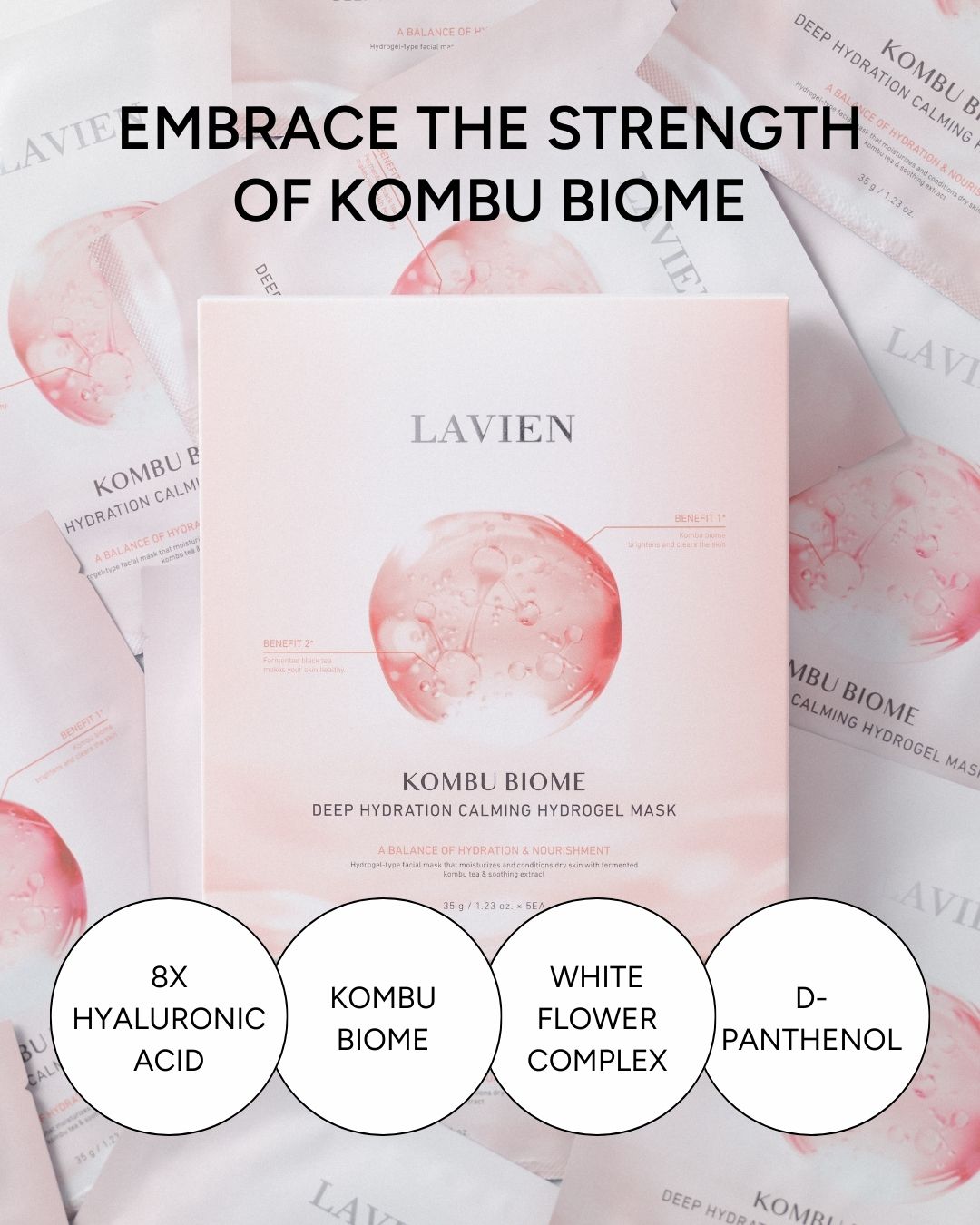 [PROMO] Lavien Kombu Biome Deep Hydration Calming Hydrogel Mask