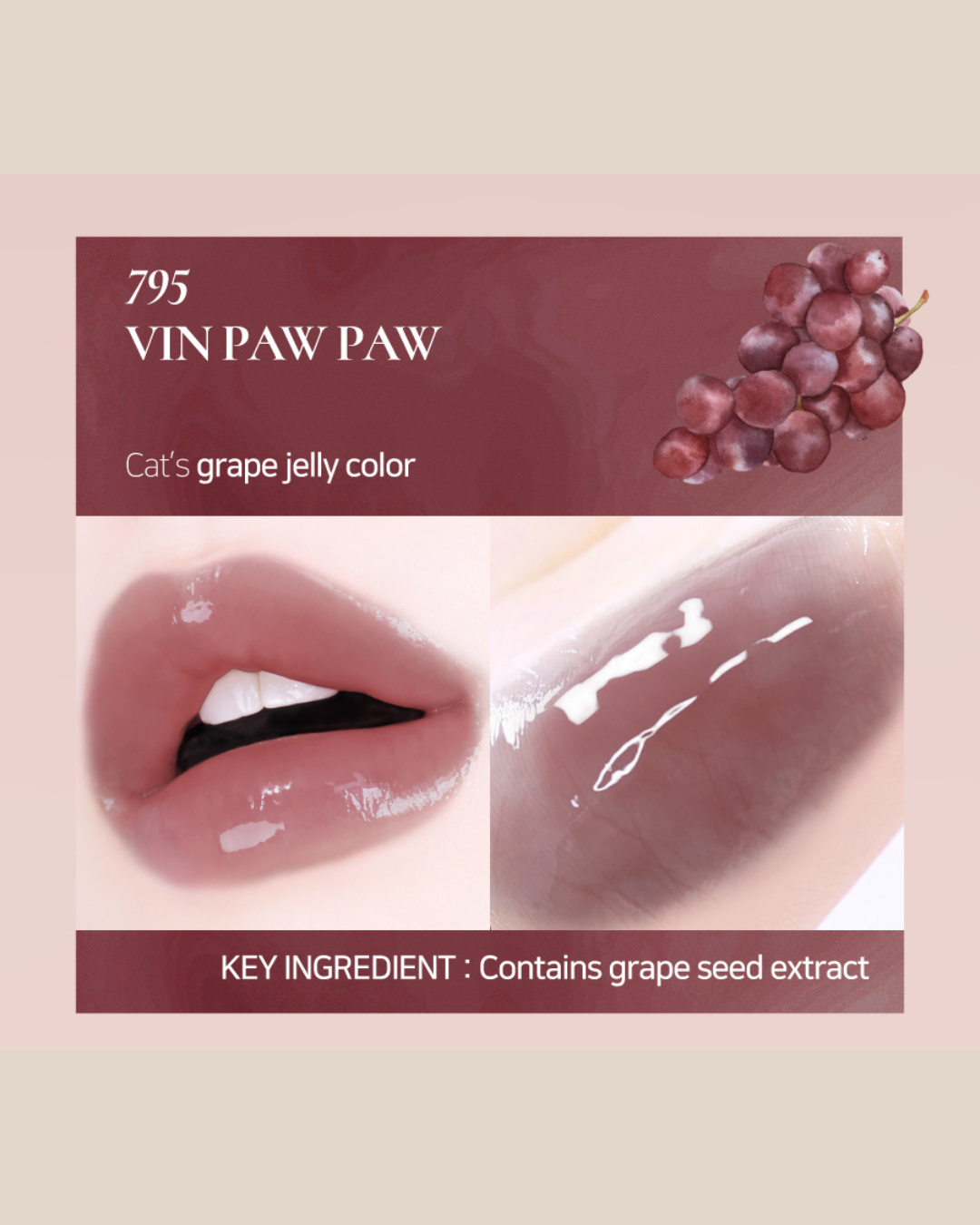 [PROMO] Dinto Chubby Mocchi Jelly Paw Paw Lip Mask