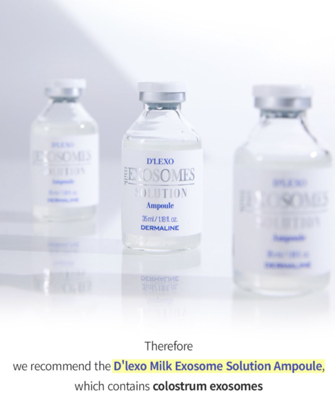 Dermaline D'LEXO Milk Exosome Solution Ampoule