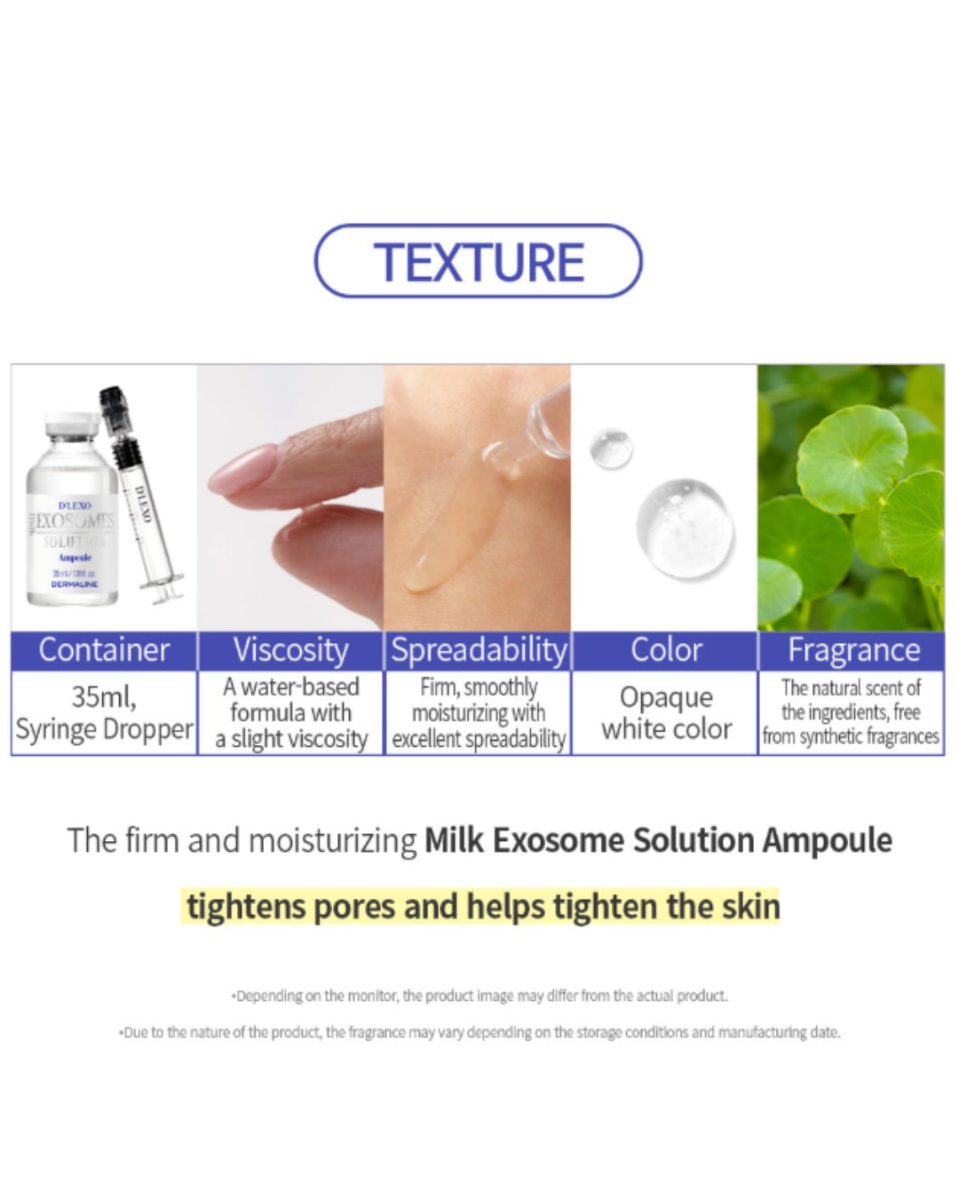 Dermaline D'LEXO Milk Exosome Solution Ampoule