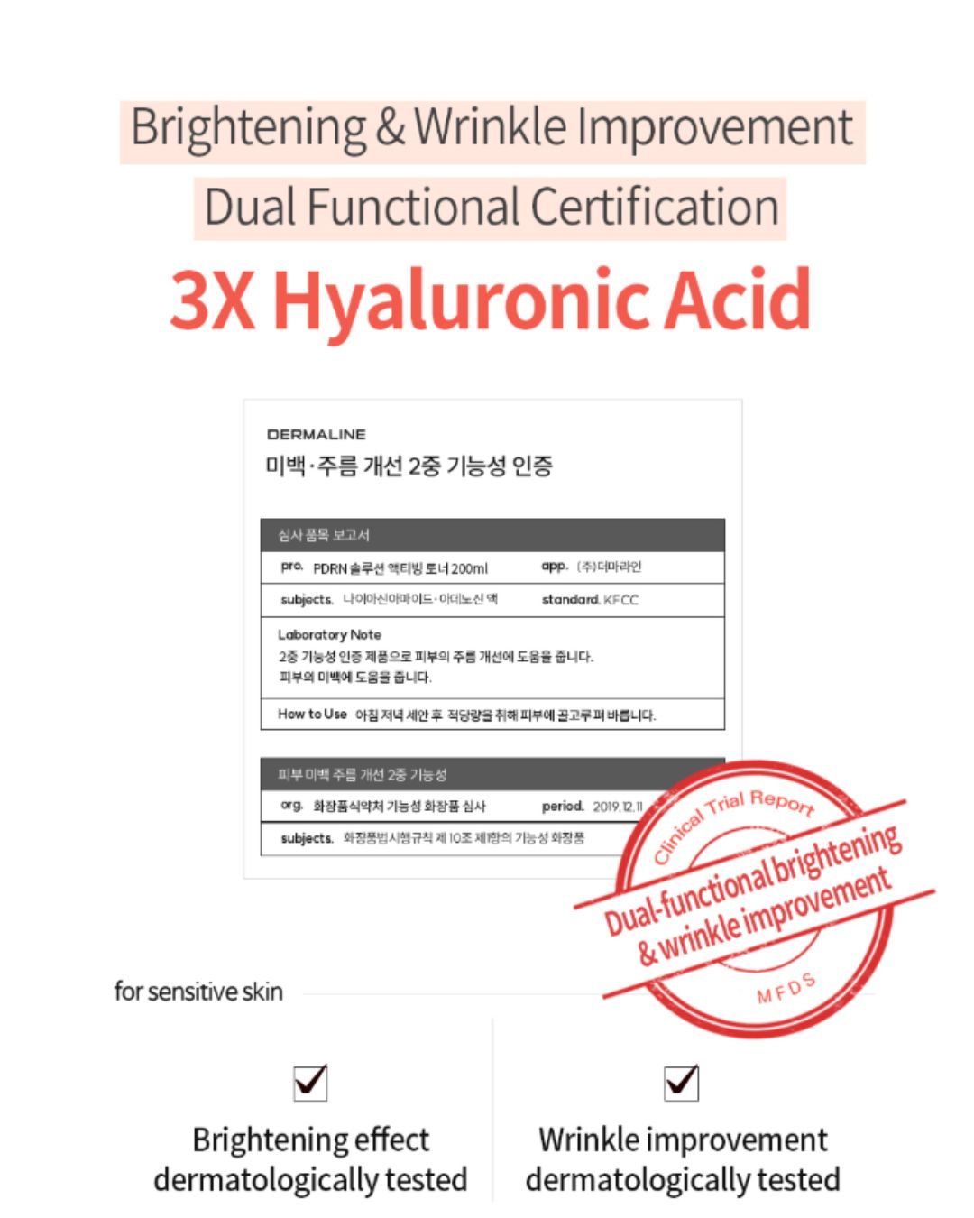 Dermaline PDRN Solution Activing Toner