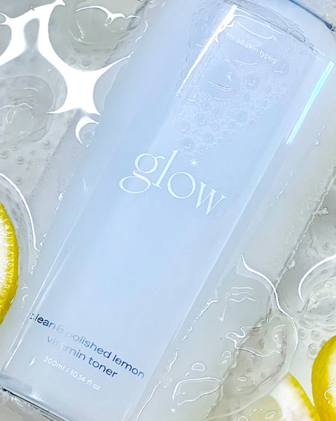 glow clean & polished lemon vitamin toner (300ml)