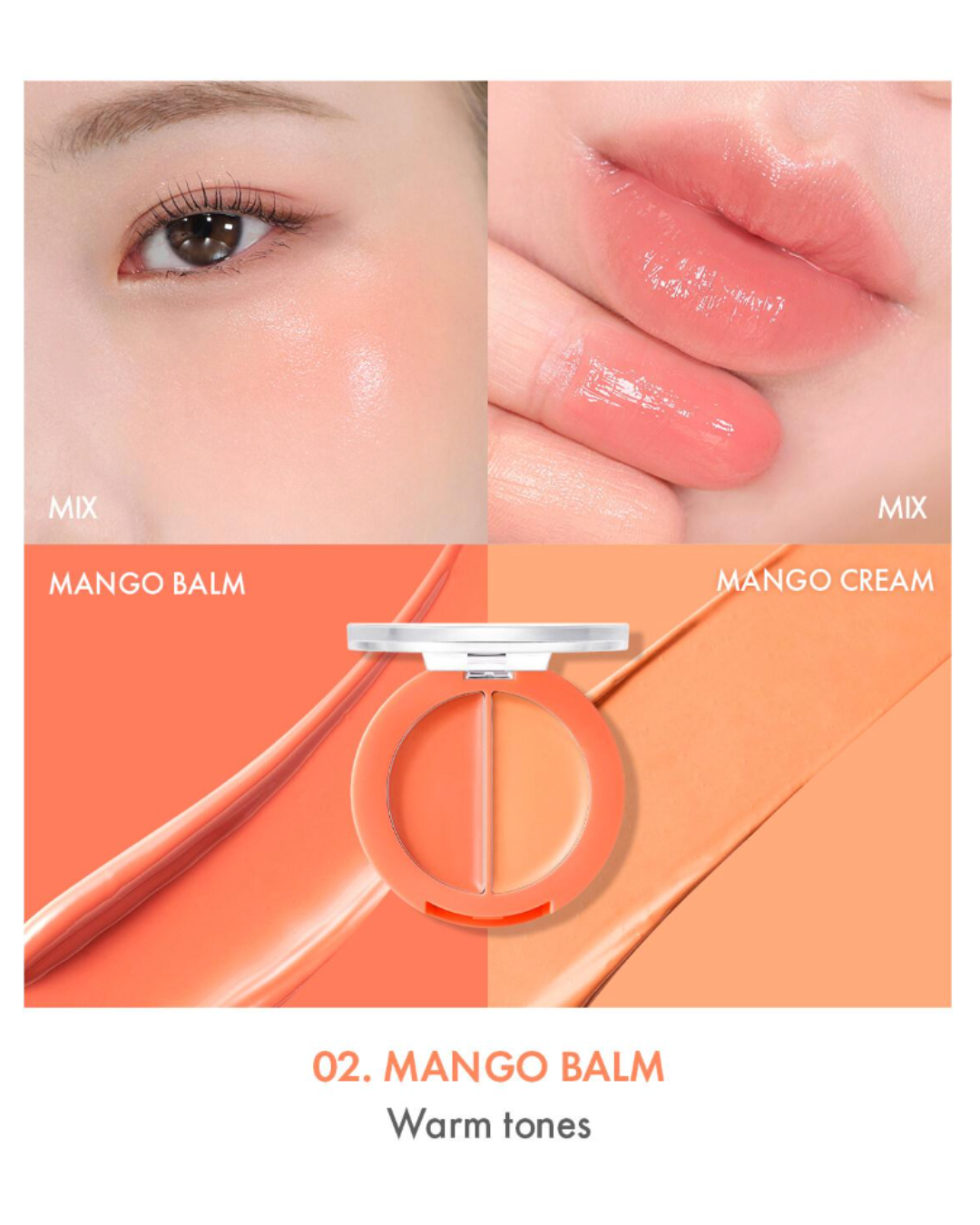 [PROMO] AMUSE Lip and Cheek Healthy Balm (5 Colours)