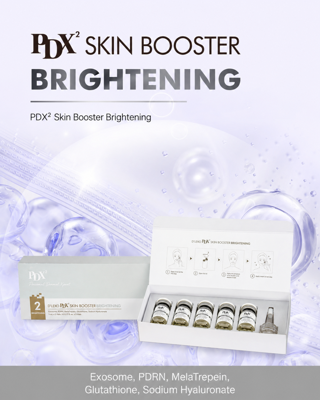 [PROMO] Dermaline Booster Ampoule Bundles (comes with GWP!)