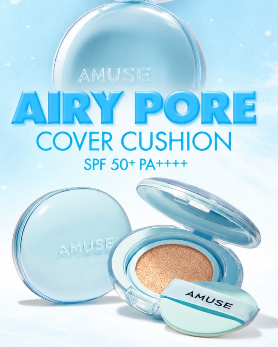 [PROMO] AMUSE Airy Pore Cover Cushion