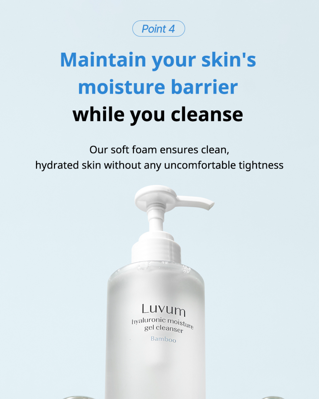 [PROMO] Luvum Bamboo Hyaluronic Moisture Gel Cleanser
