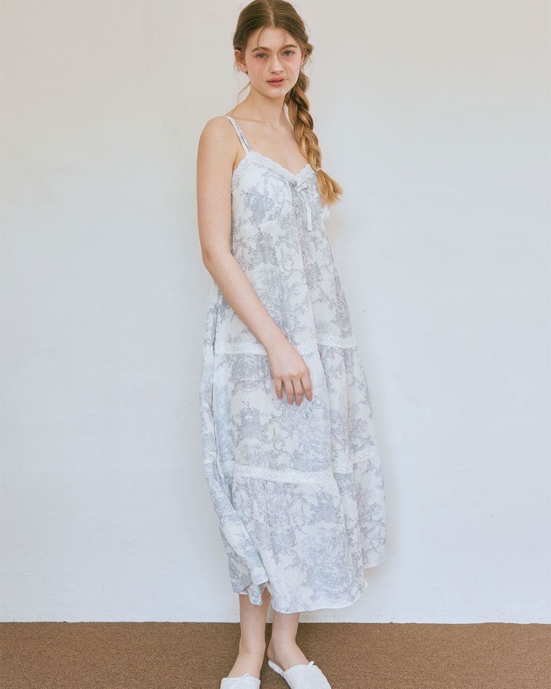 [PREORDER] Lunaluz French Toile Sleeveless Dress (Dispatch Date: 17-21 Aug)