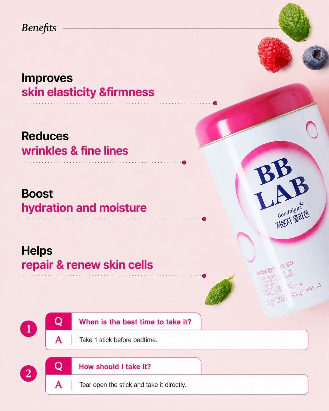 [PROMO] BB LAB Low Molecular Collagen (Good Night Collagen) Halal