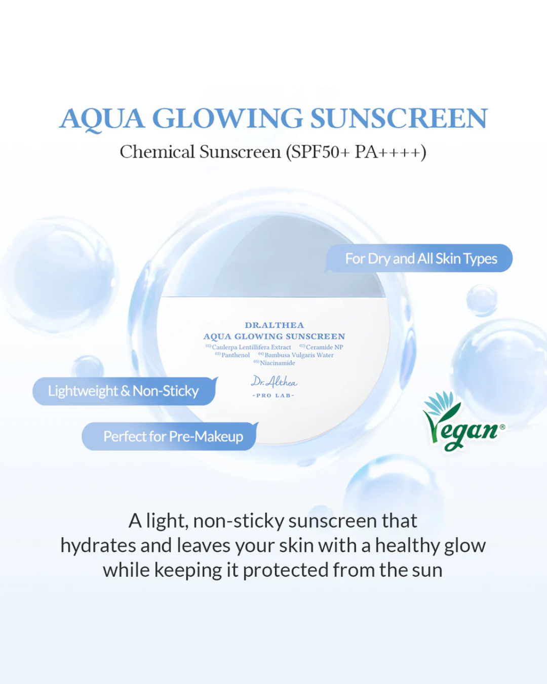 Dr. Althea Aqua Glowing Sunscreen