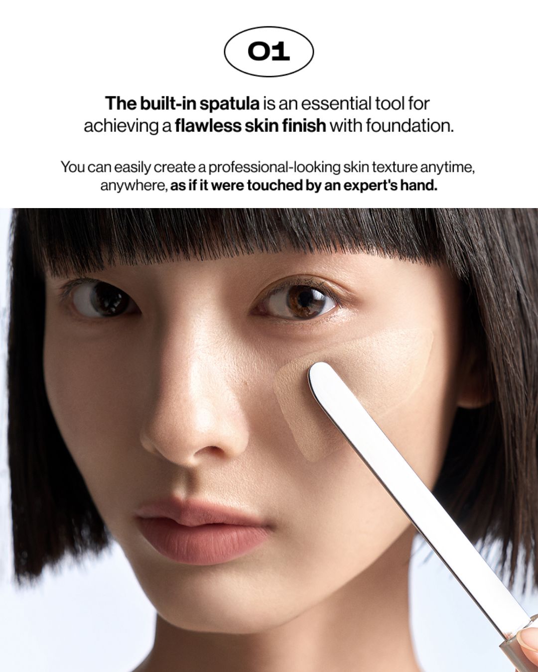 [PROMO] ENTROPY Organza Fit Spatula Foundation