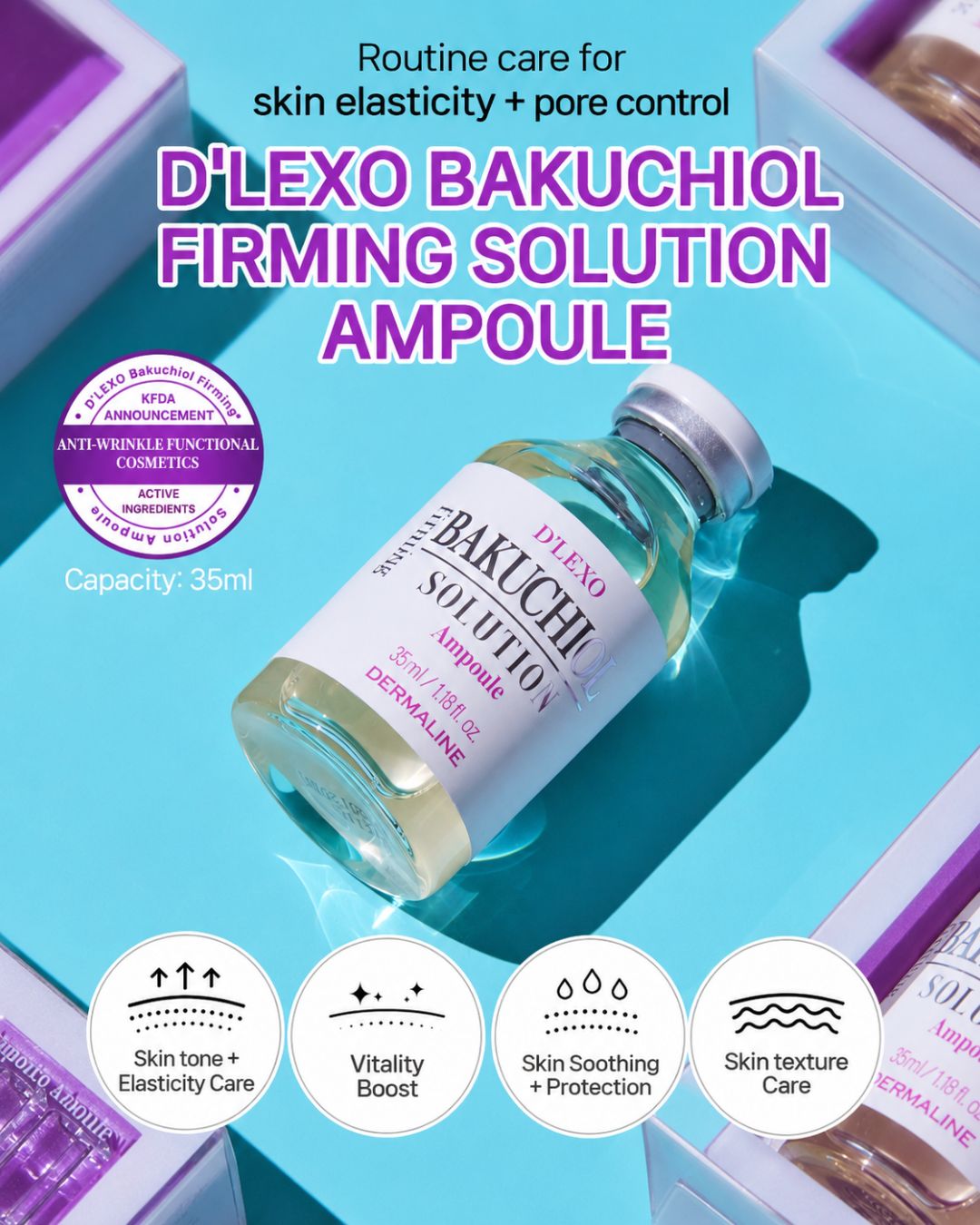 [PROMO] Dermaline D'LEXO Bakuchiol Complex Ampoule
