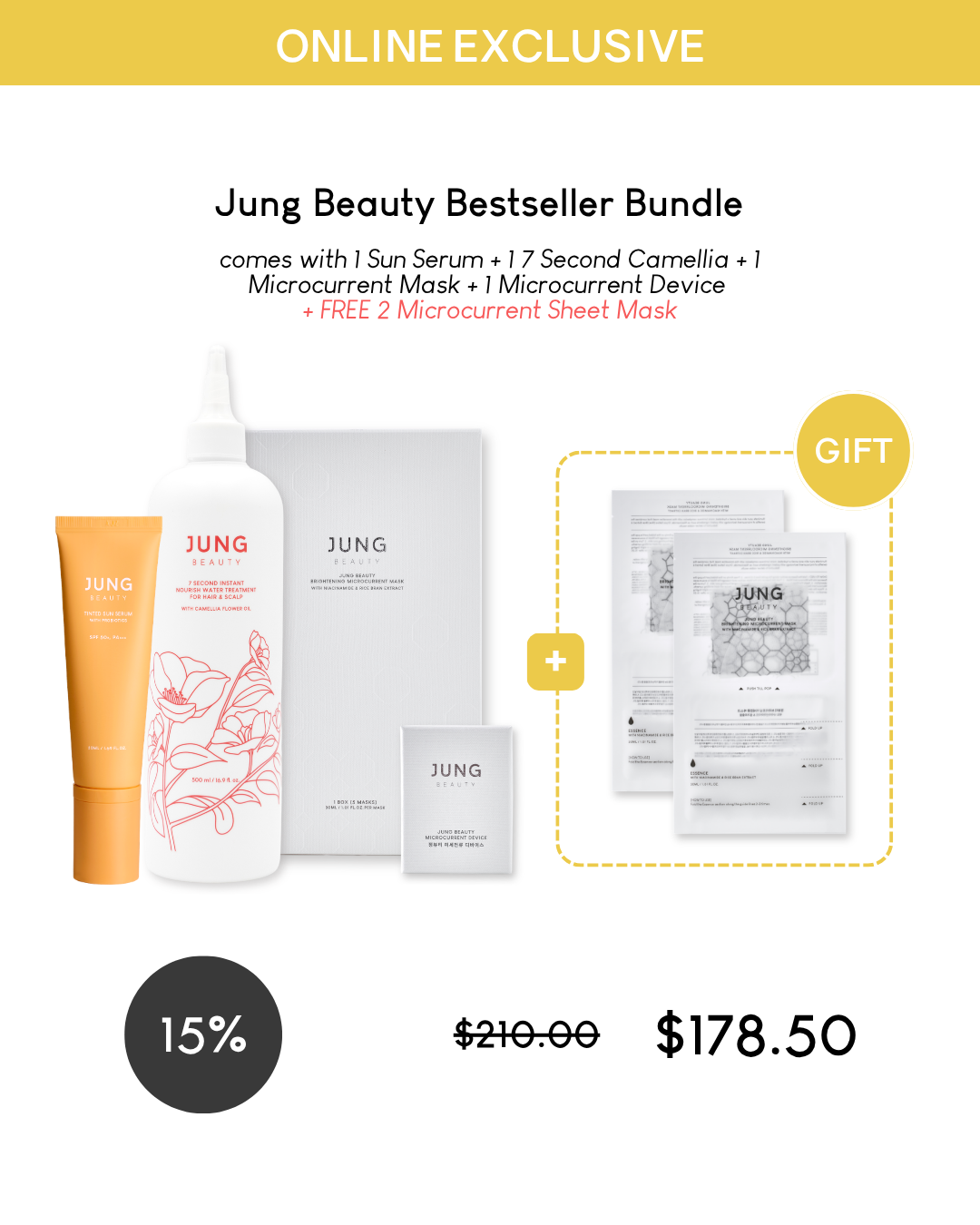 [Online Exclusive] Jung Beauty Bestseller Bundle