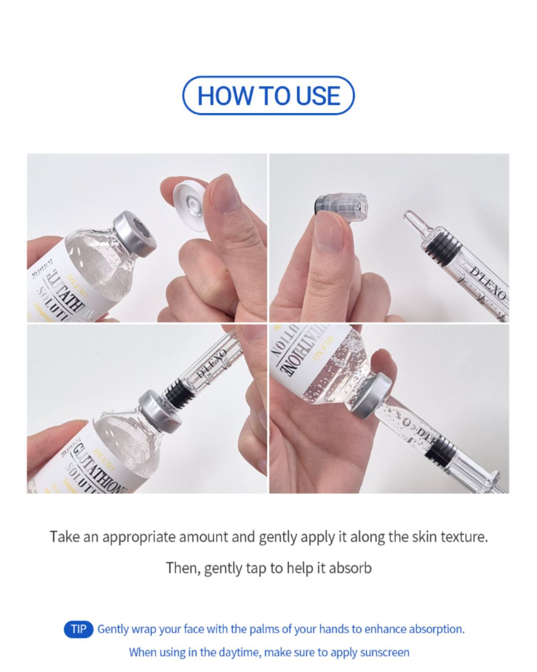 Dermaline Glutathione Toning Solution Ampoule