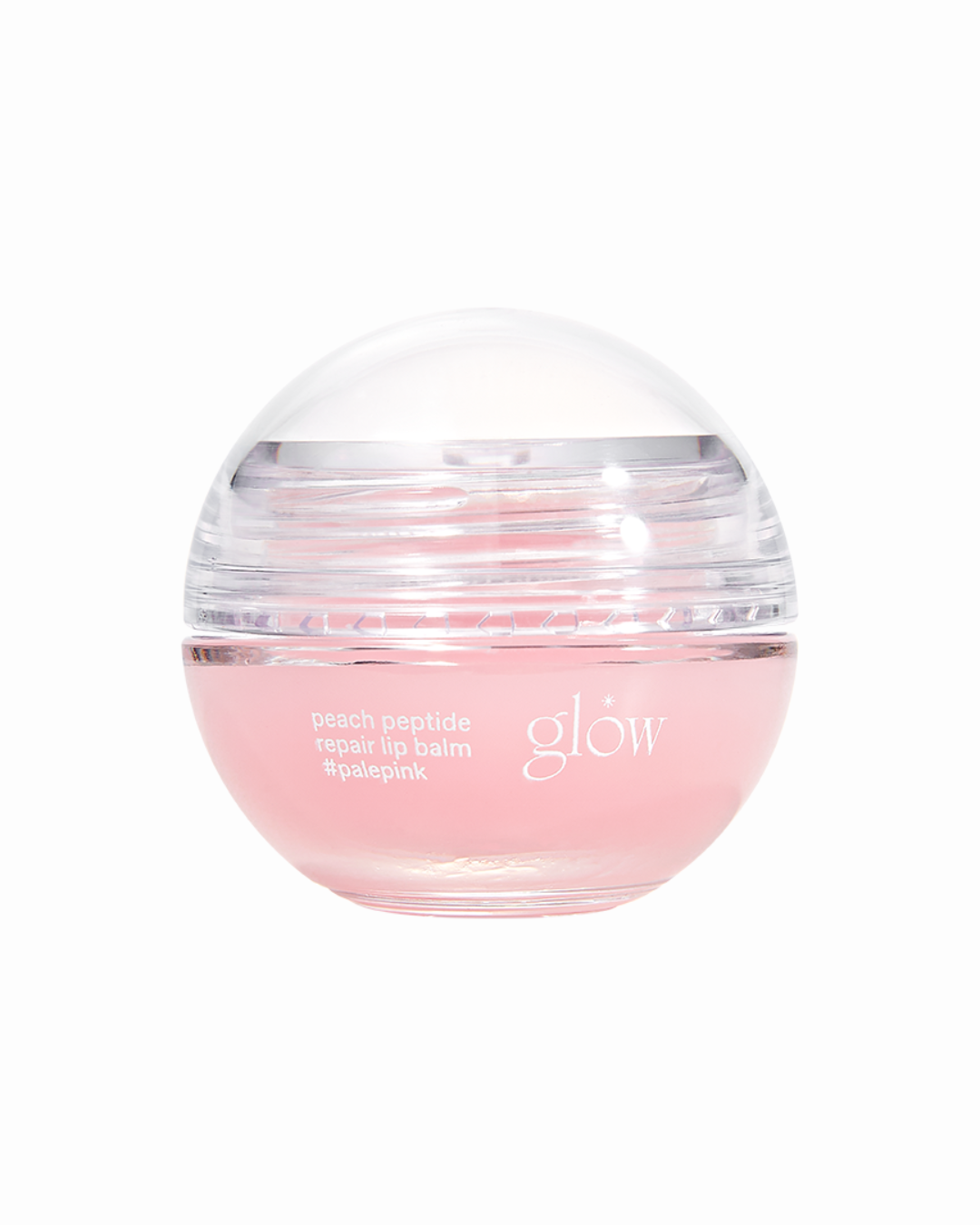 glow peach peptide repair lip balm