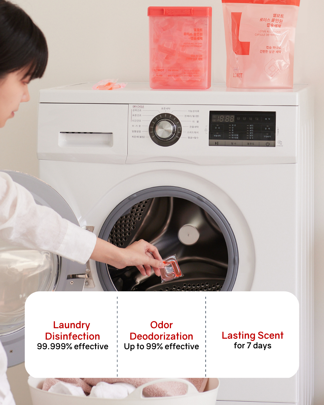 [PROMO] L:MOT Lotus All-in-One Capsule Detergent