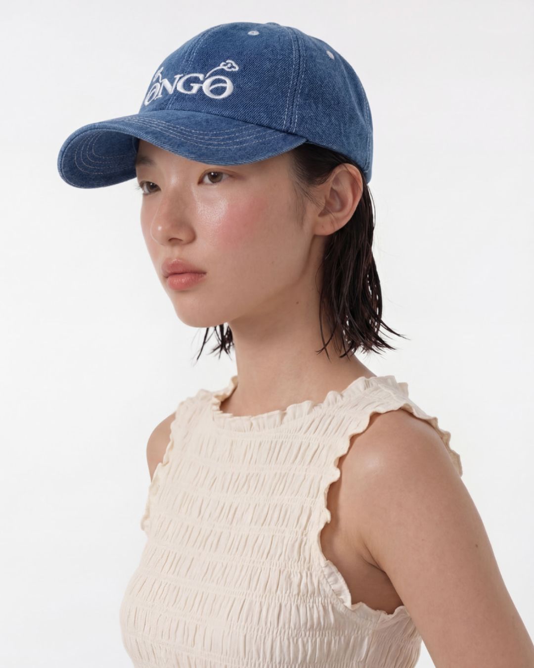 [PROMO] ONGO Denim Logo Cap