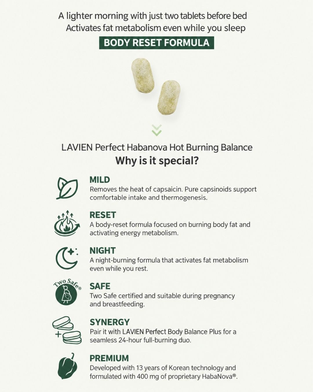 [Online Exclusive] Lavien Perfect Habanova Hot Burning Balance