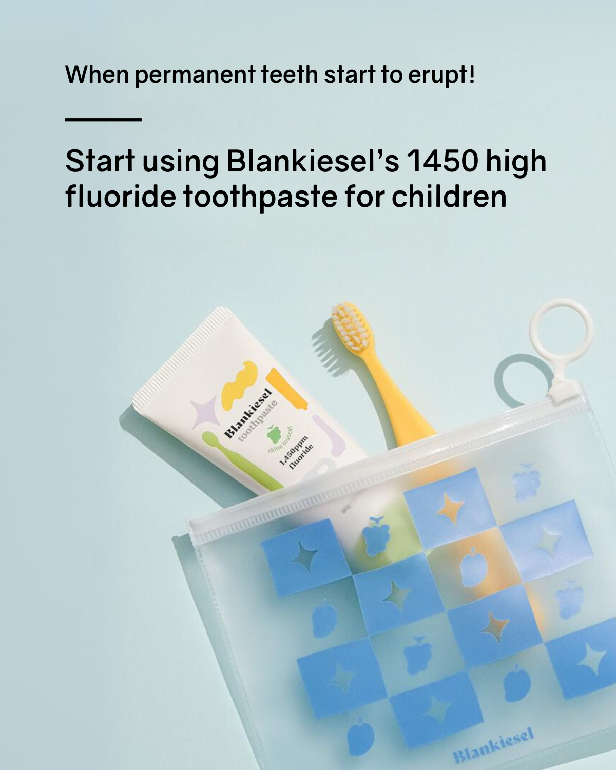 [PROMO] Blankiesel Toothpaste (36 months & above) - Peach