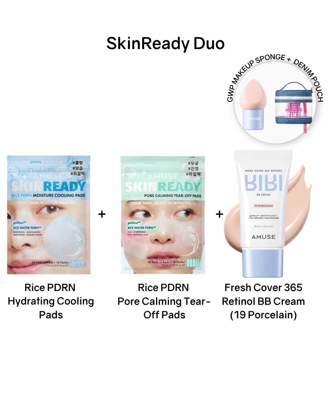 [PREORDER] AMUSE SkinReady Duo (Dispatch Dates: 26-30 Oct)