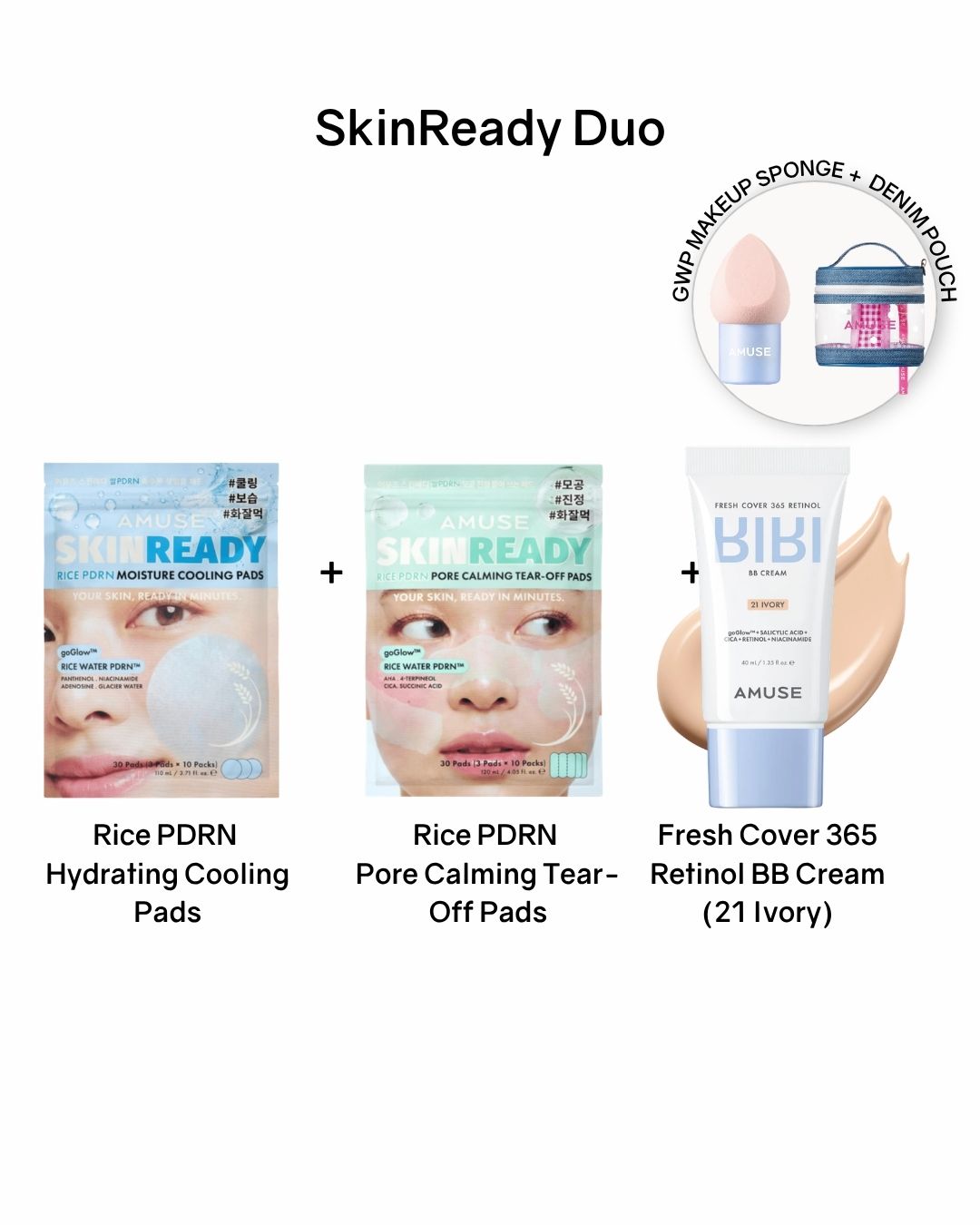 [PREORDER] AMUSE SkinReady Duo (Dispatch Dates: 26-30 Oct)