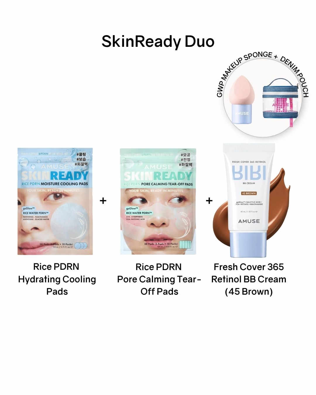 [PREORDER] AMUSE SkinReady Duo (Dispatch Dates: 26-30 Oct)