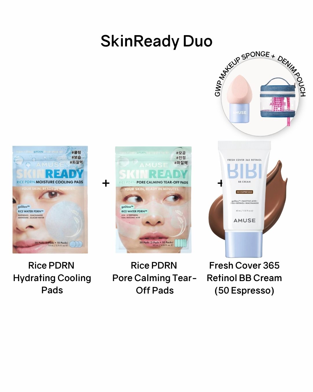 [PREORDER] AMUSE SkinReady Duo (Dispatch Dates: 26-30 Oct)