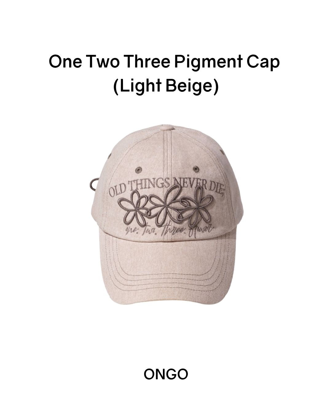 [PROMO] ONGO One Two Three Pigment Cap