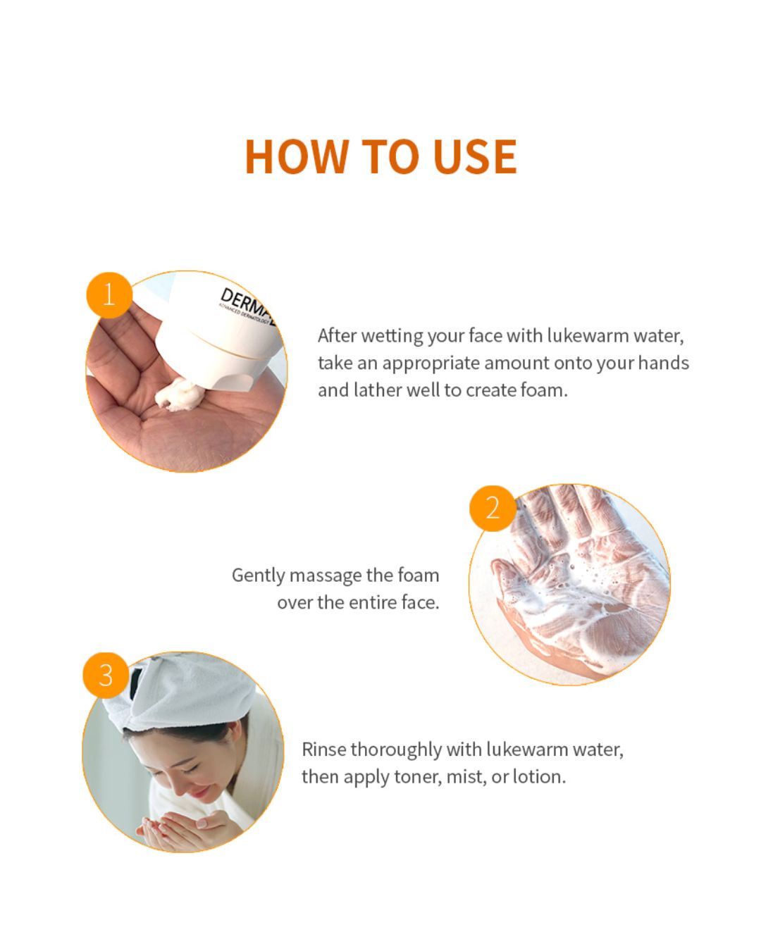 [PROMO] Dermaline Deep Clean Moisture Foam