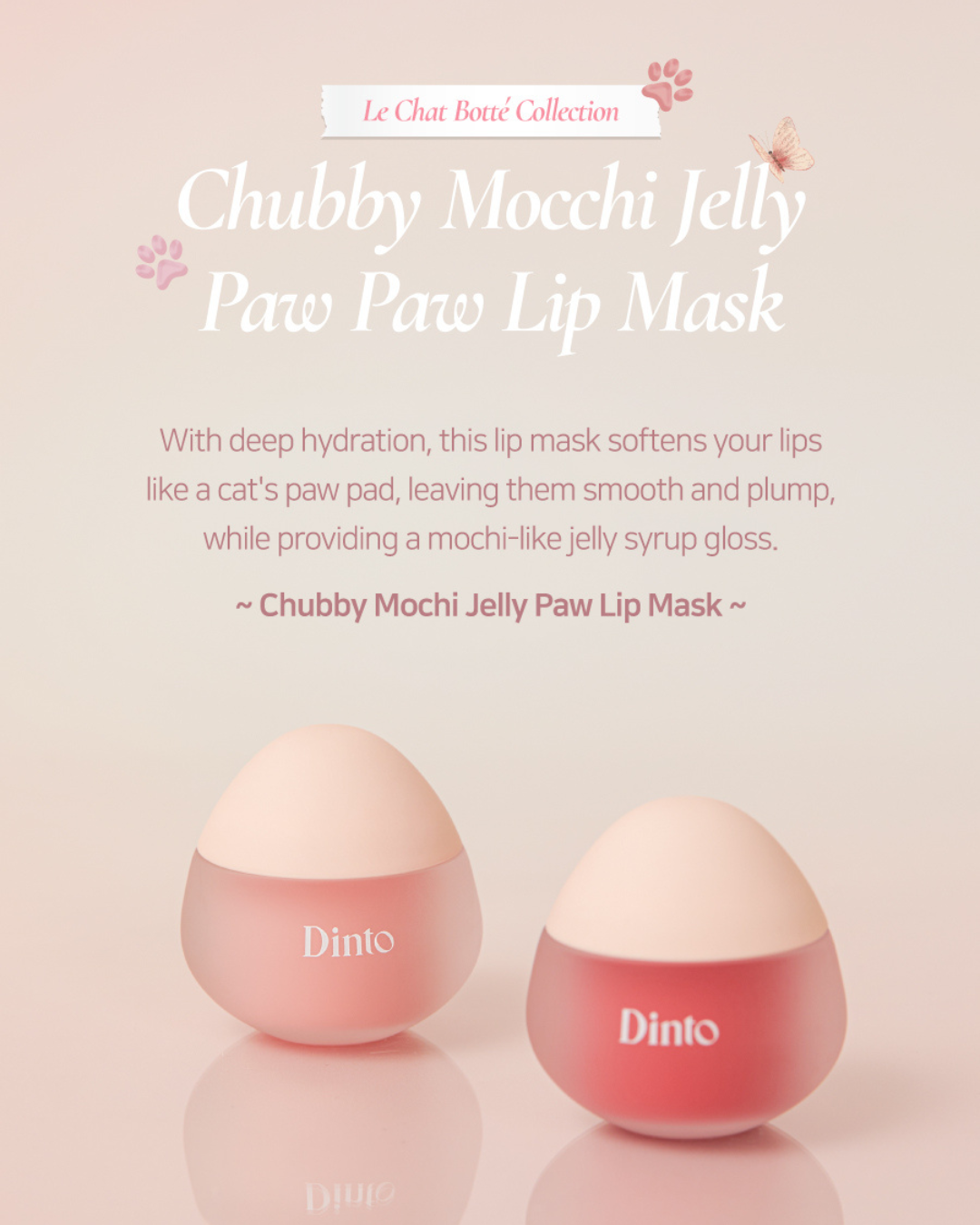 [PROMO] Dinto Chubby Mocchi Jelly Paw Paw Lip Mask