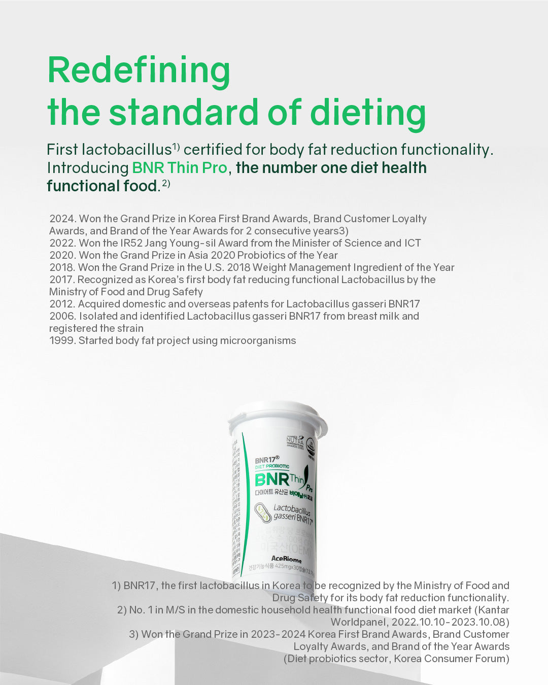 BNRThin+ Diet Probiotics (Cold Chain)